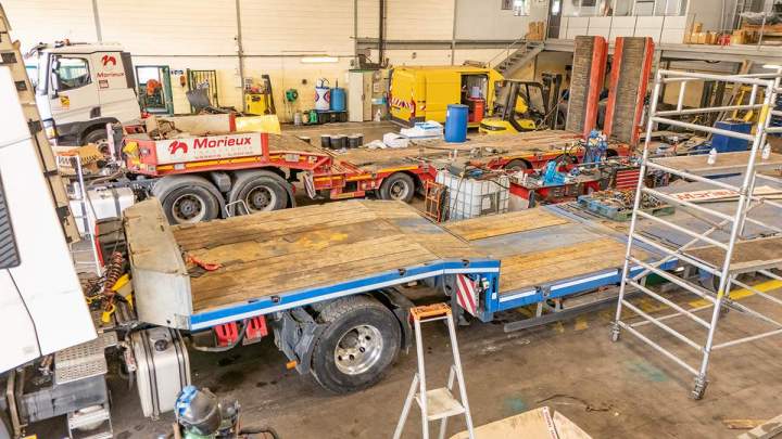 Location de semi-remorques porte-engins au Grand-Quevilly