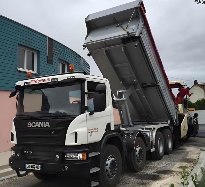 Location camions-bennes avec chauffeur Le Grand-Quevilly